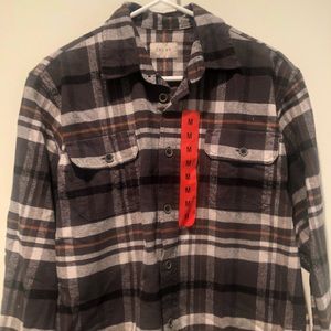 Men’s Jachs Long Sleeve Flannel New Medium